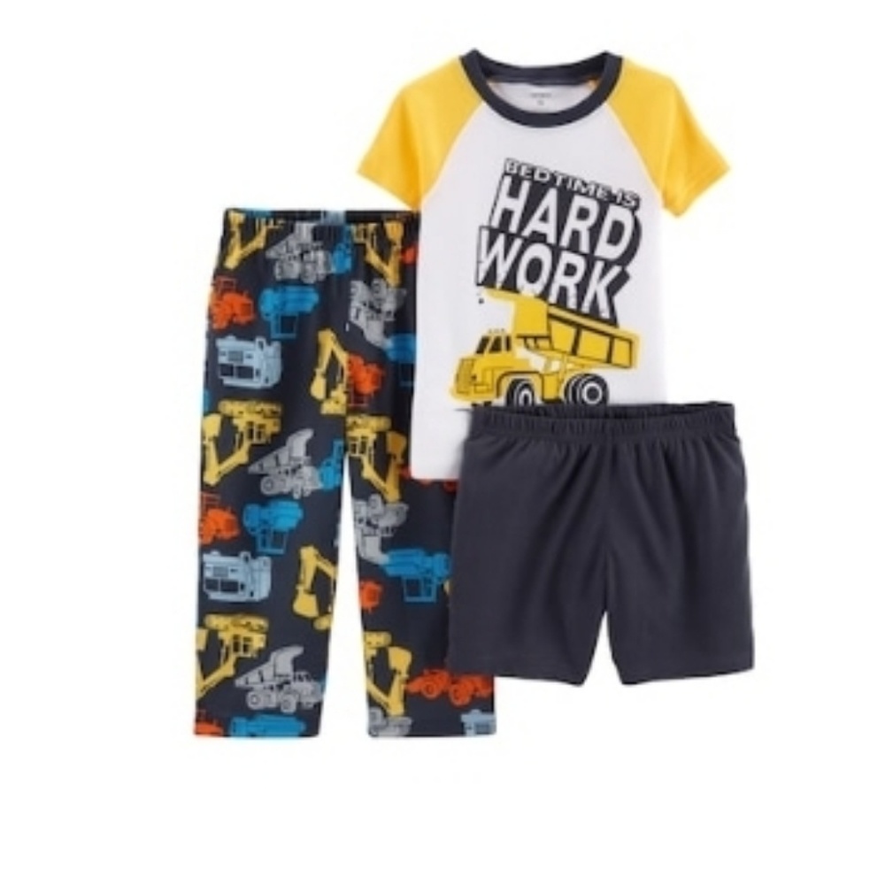 Baby Boy Carter's Construction Tee, Pants & Short